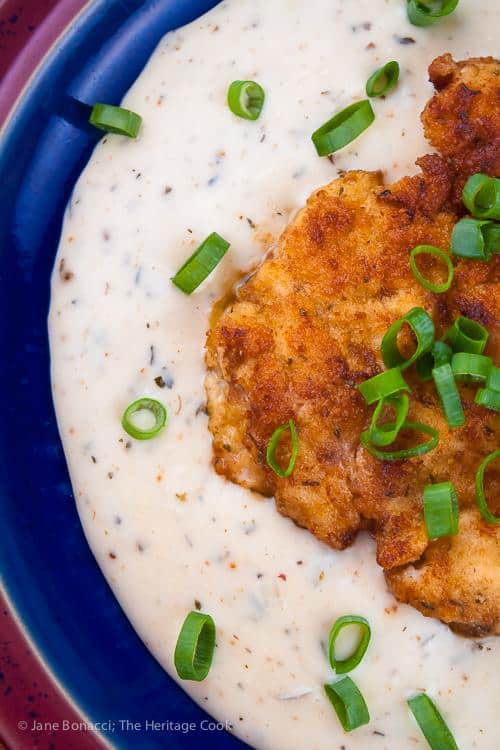 Fried Chicken Cutlets with Herb Gravy Tastier & Faster than Grandma's!