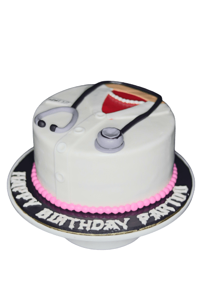 Doctor Theme Birthday Cake - Birthday Cake For Doctor in Lahore
