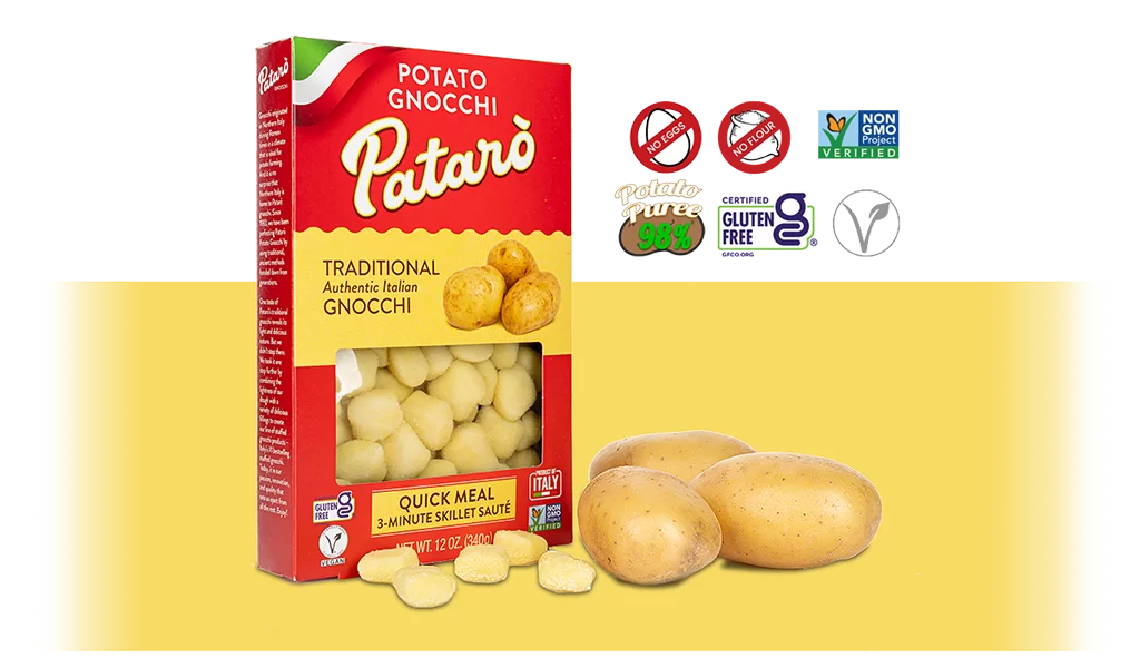 Products Patarò Gnocchi USA