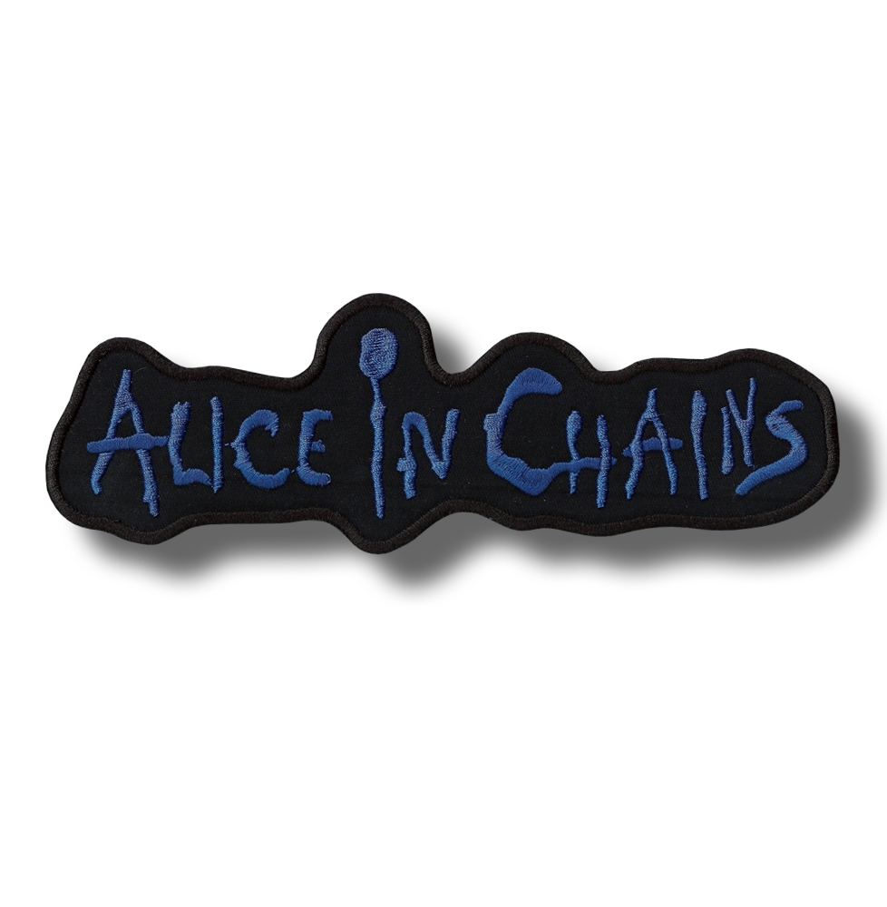Alice in Chains embroidered patch 24x8 CM