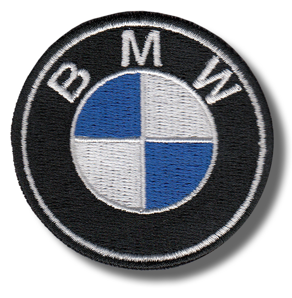 BMW embroidered patch 6x6 CM