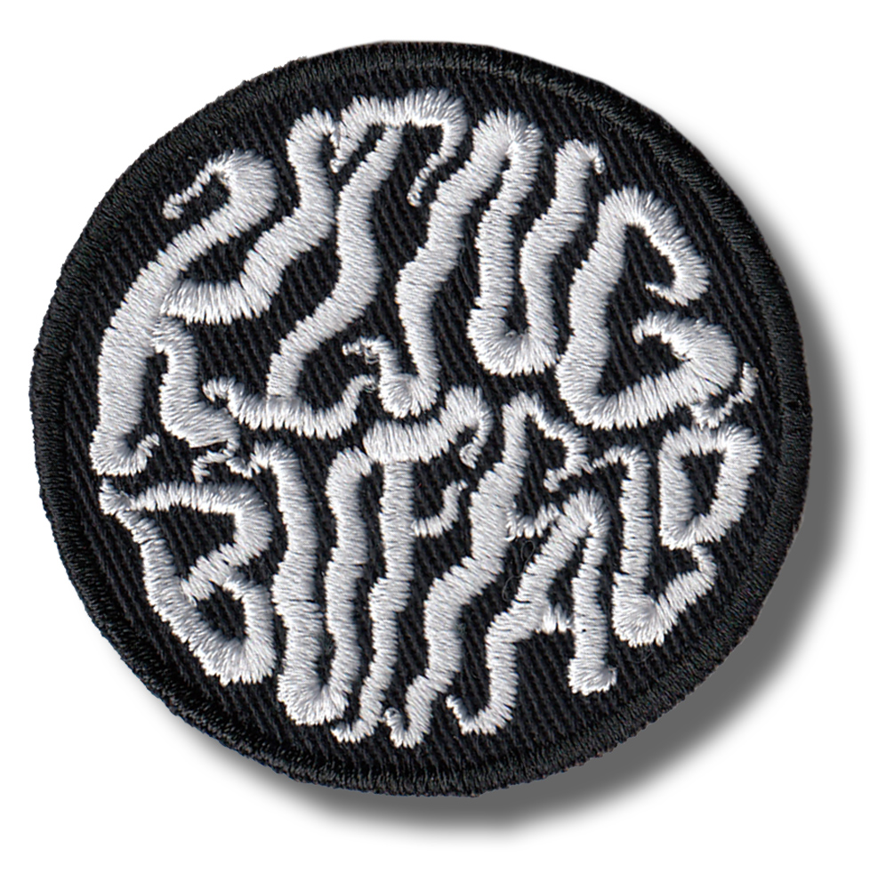 King Buffalo embroidered patch 5x5 CM