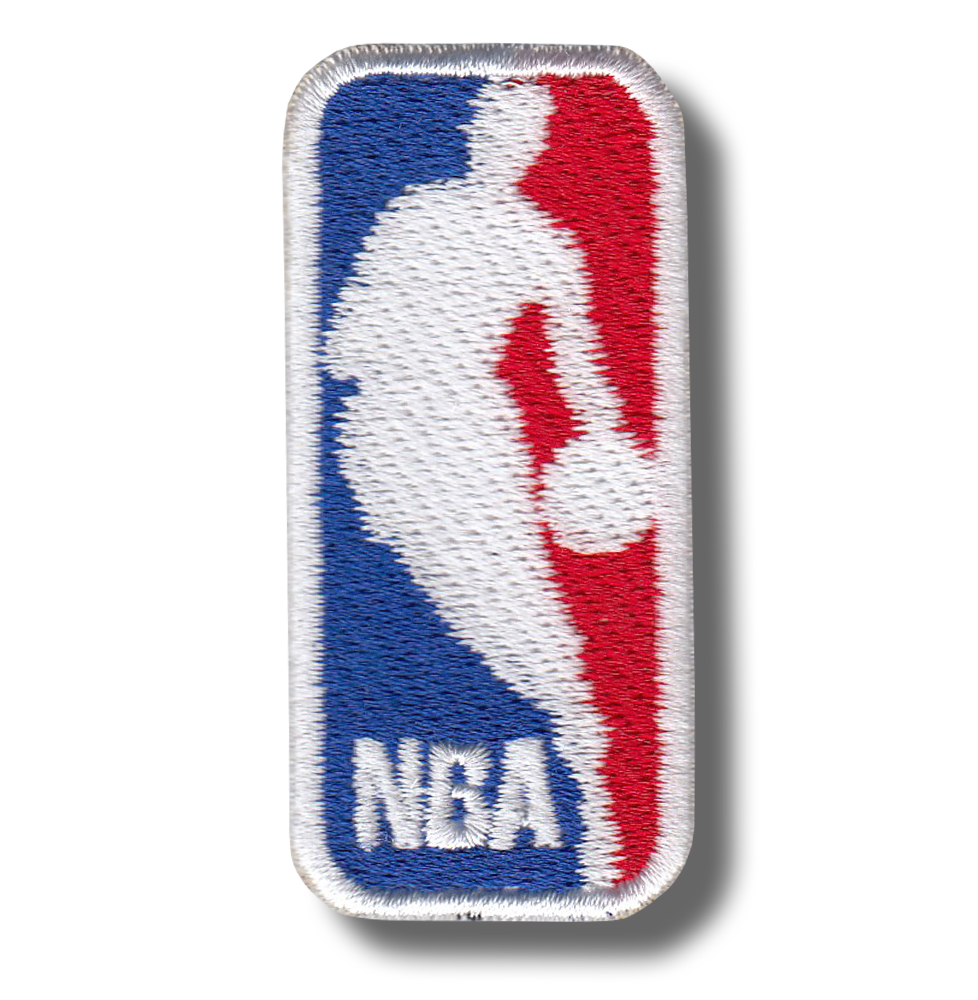 NBA embroidered patch 3x6 CM