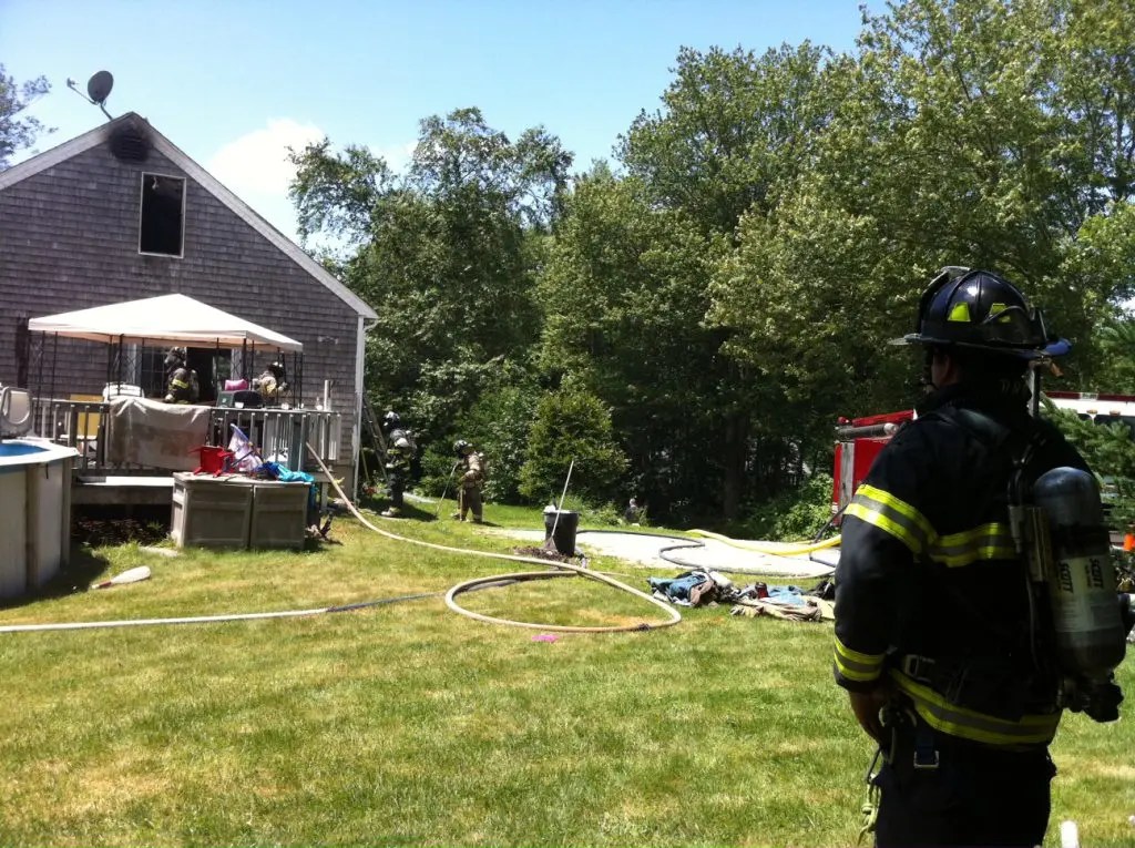 Tiverton Fire Crews Battle Crest Road Home Fire Tiverton, RI Patch