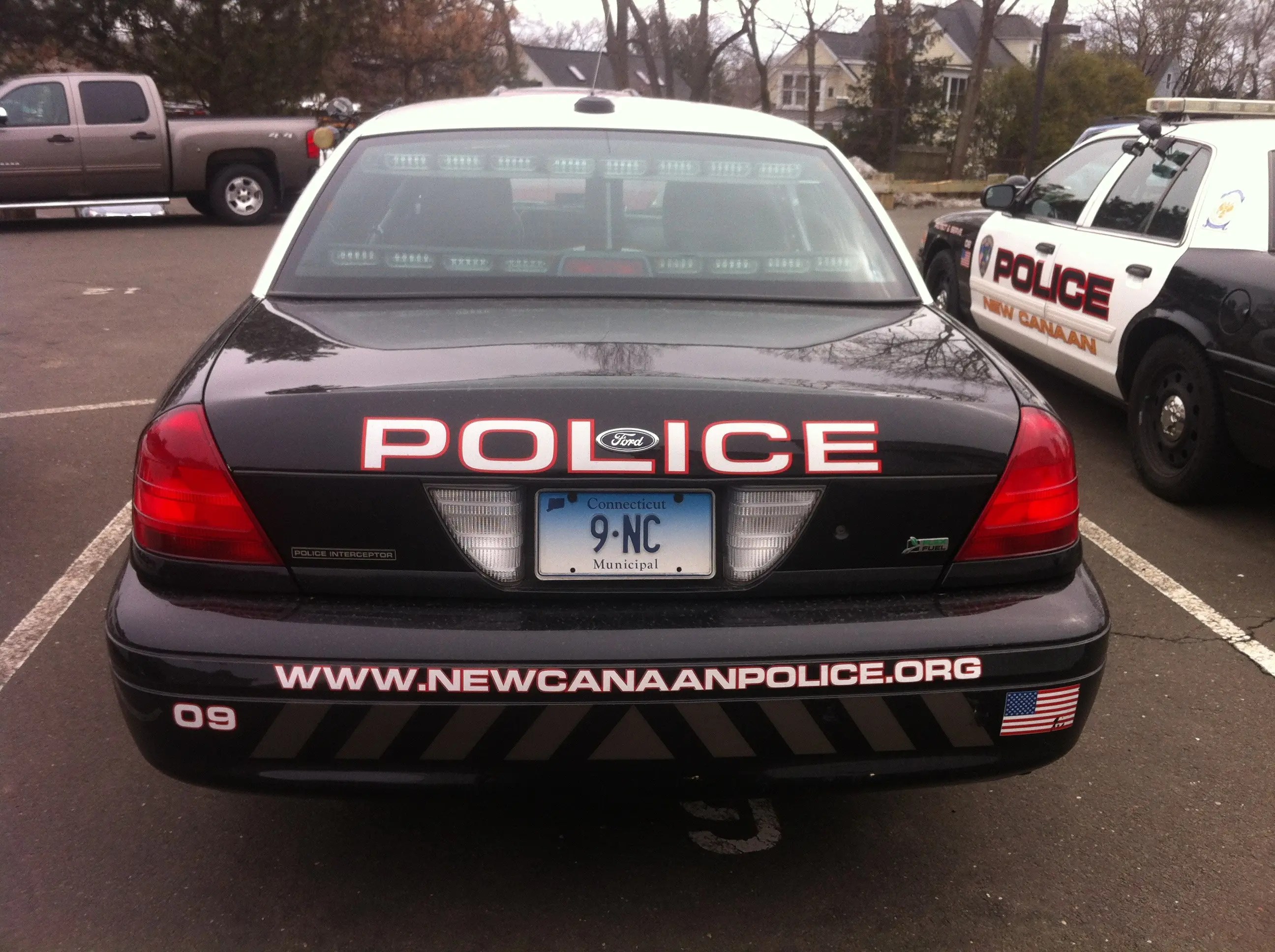 Police Pound Ridge Woman, 75, Backs Car into Downtown New Canaan