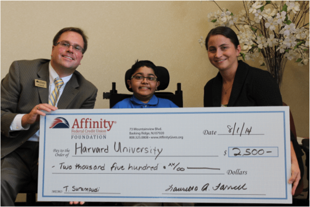 Affinity Federal Credit Union Awards the Robert L. Birkhahn Community