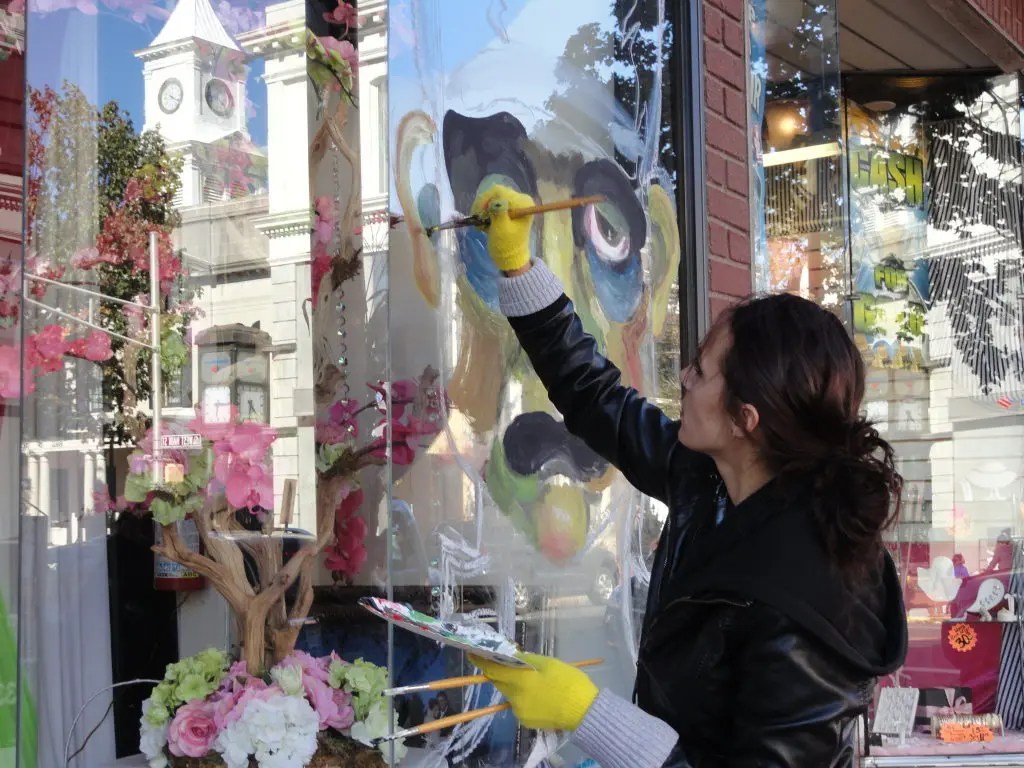 Freehold Regional HS District Students Gear Up to Paint Storefronts for