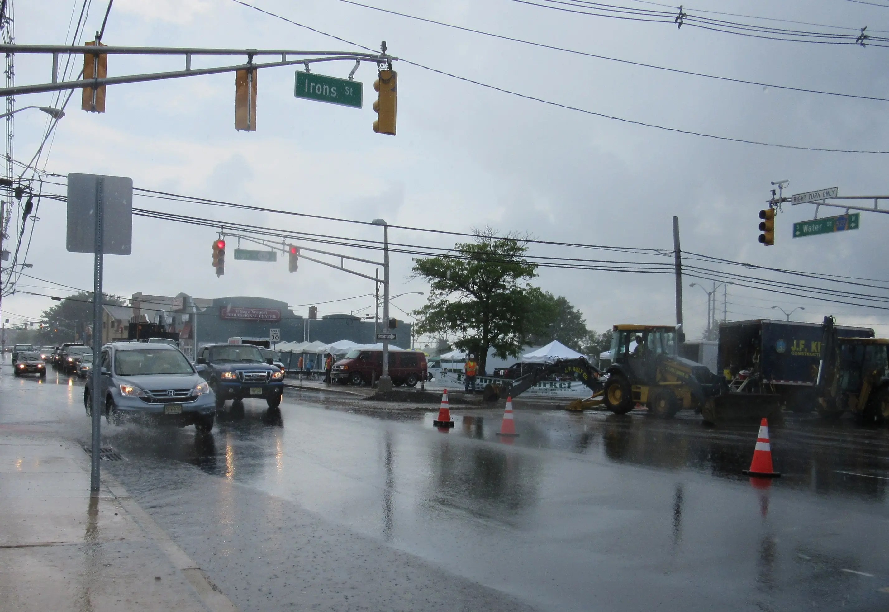 Water Main Break Ties Up Downtown Toms River Toms River, NJ Patch