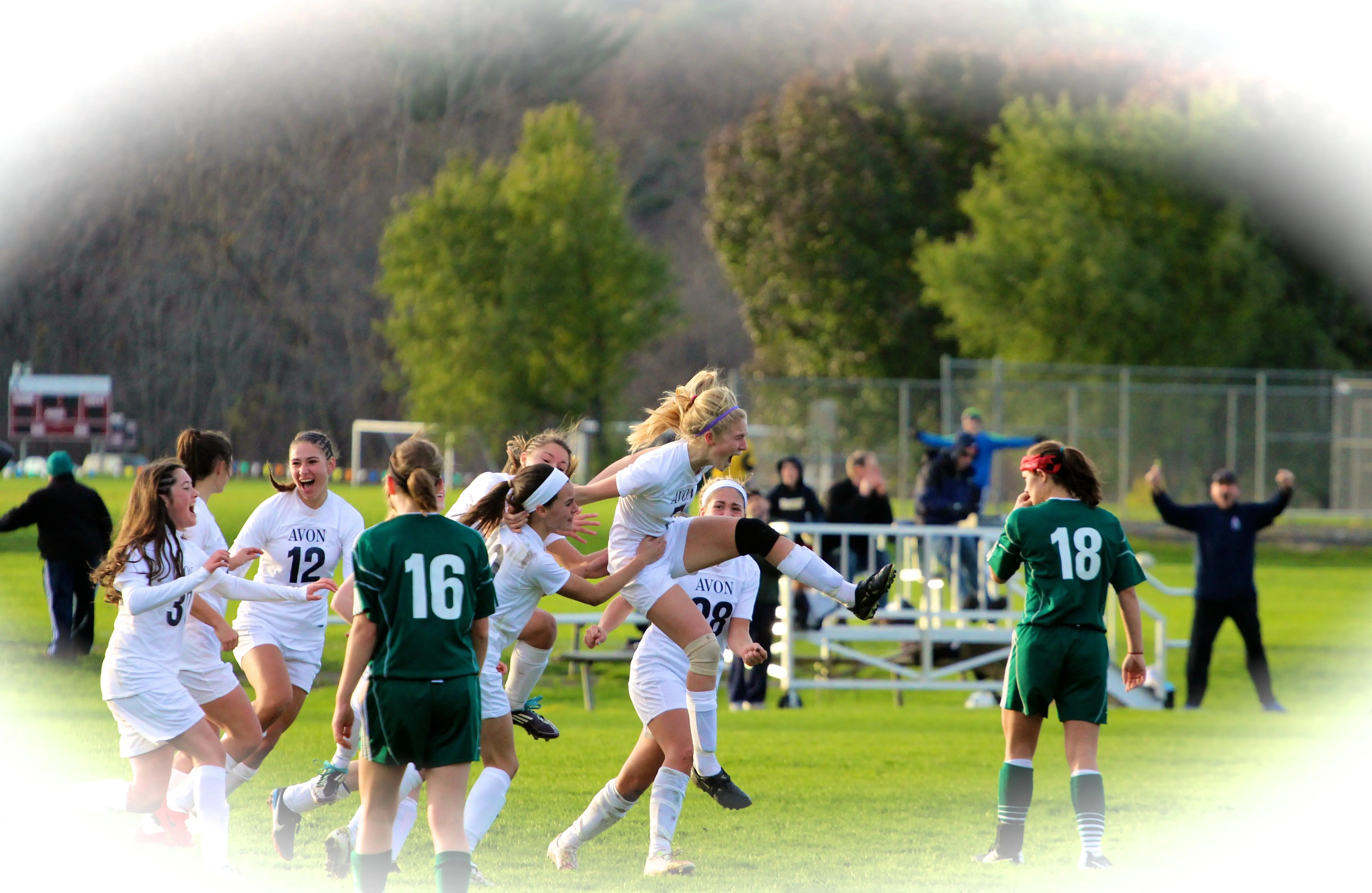 Avon Girls Soccer Team Beats Defeat Class L Champion Guilford Avon