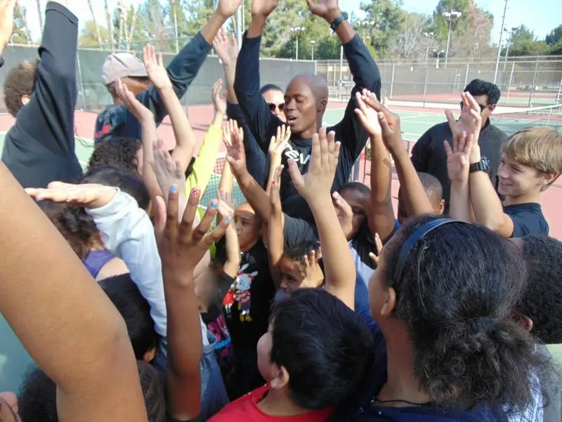 Team G Tennis Hosts Tennis and Athletic Training Day for the Children