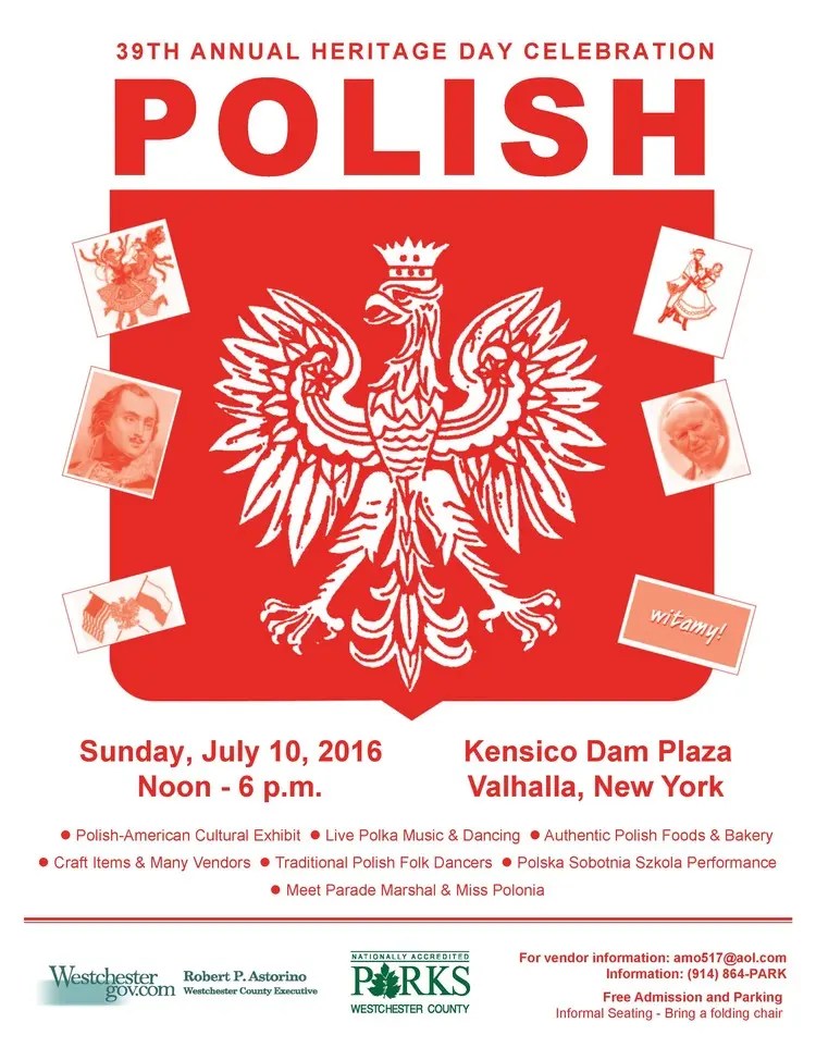 Annual Polish Heritage Celebration to be Held on Sunday, July 10 at
