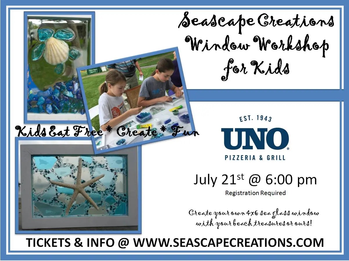 Seascape Creations Window for Kids at UNO Swampscott, MA Patch