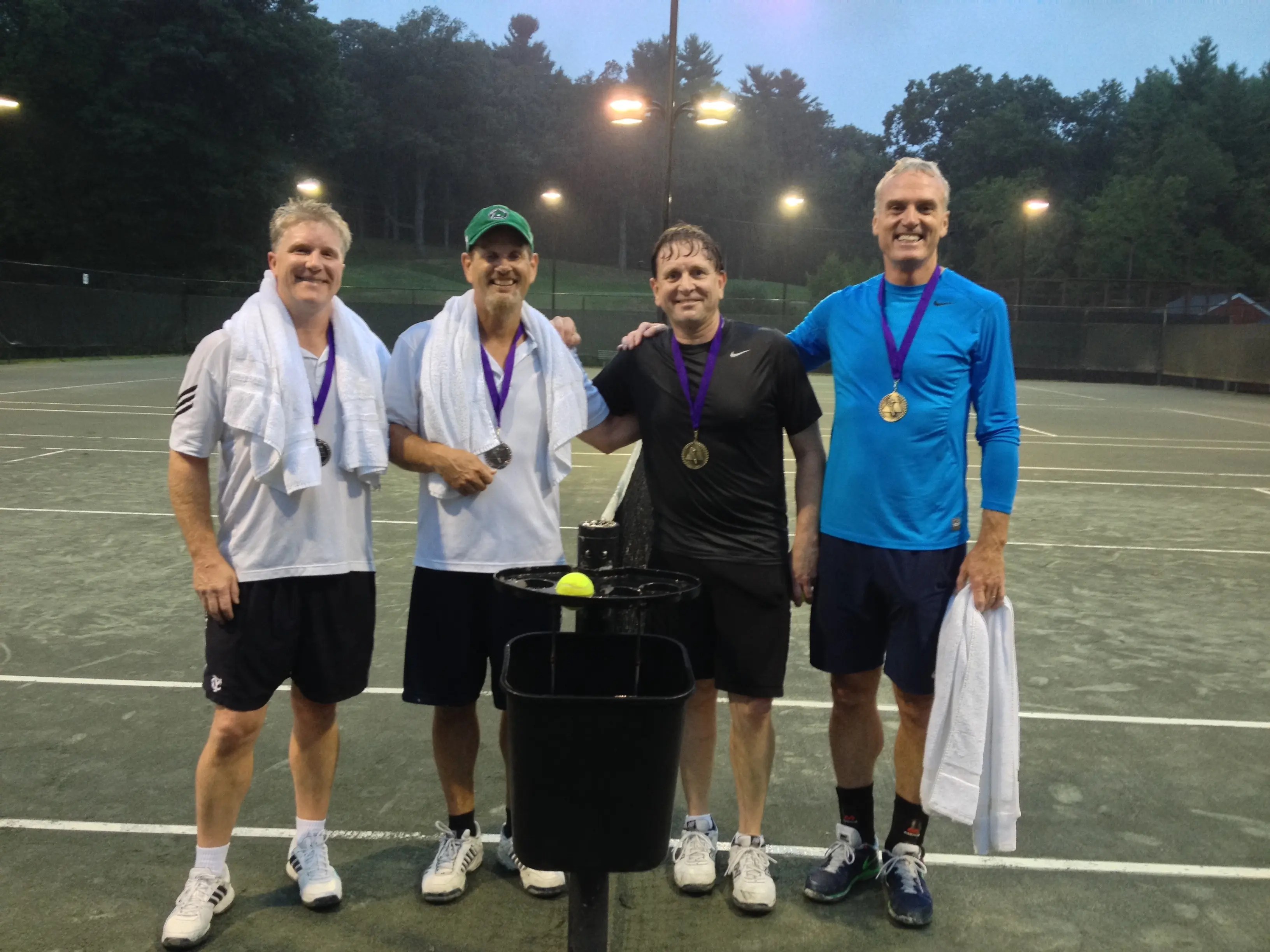 Hop Meadow CC Men's Tennis Doubles Senior Champions Simsbury, CT Patch