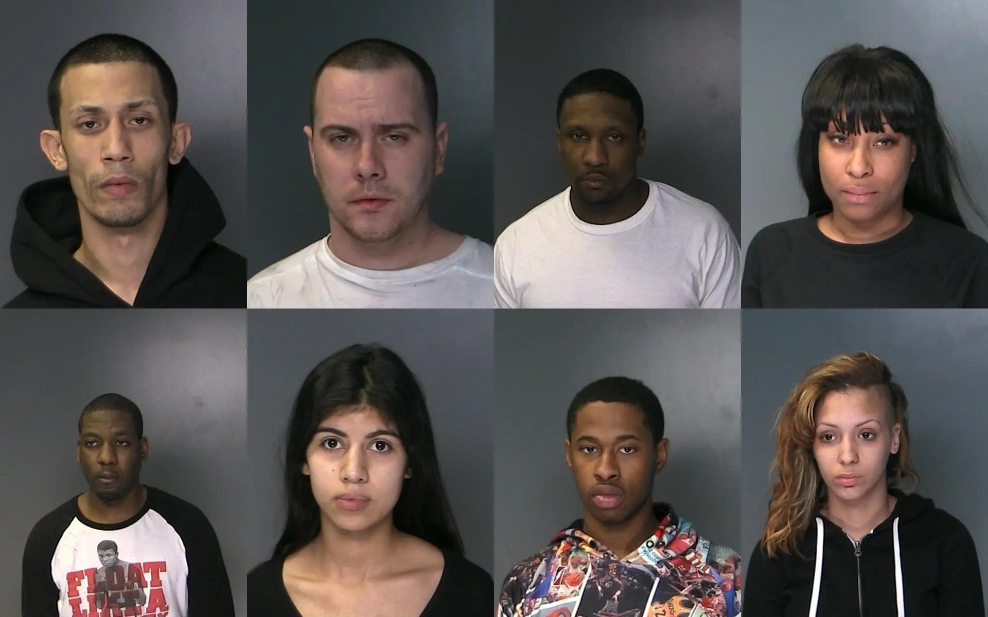 Eight Charged in Drug, Weapon Seizure at Greenlawn Home Huntington
