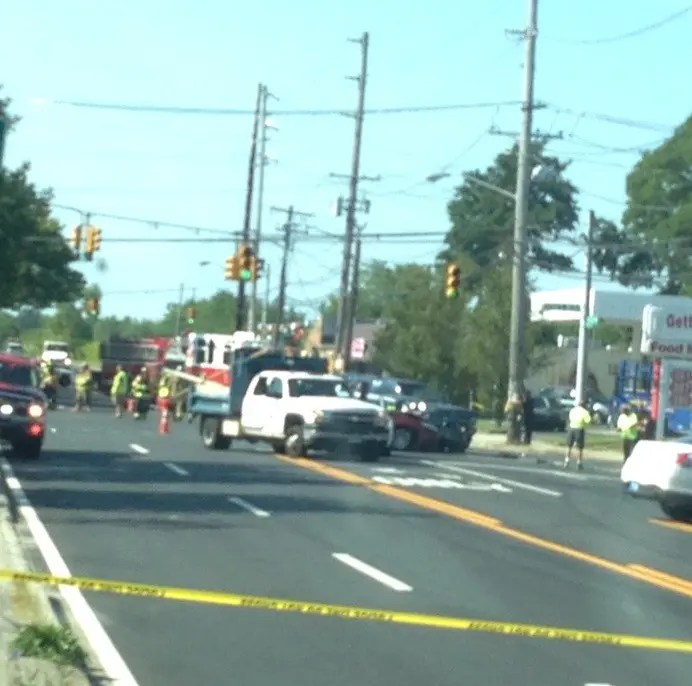 Police Driver Says Brakes Failed in W. Babylon Crash That Injures 3