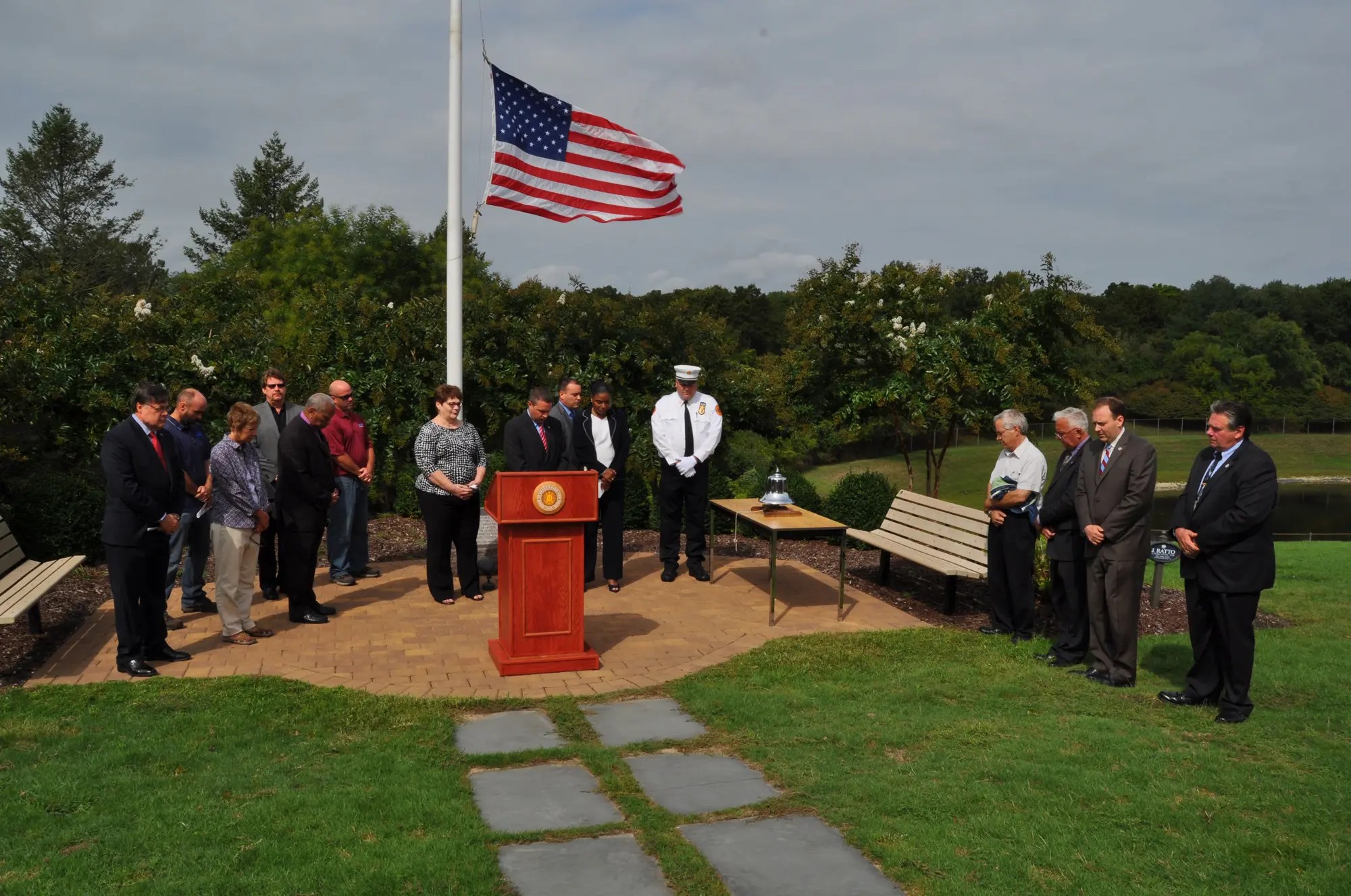 Brookhaven Town Remembers 911 at Memorial Ceremony Miller Place, NY