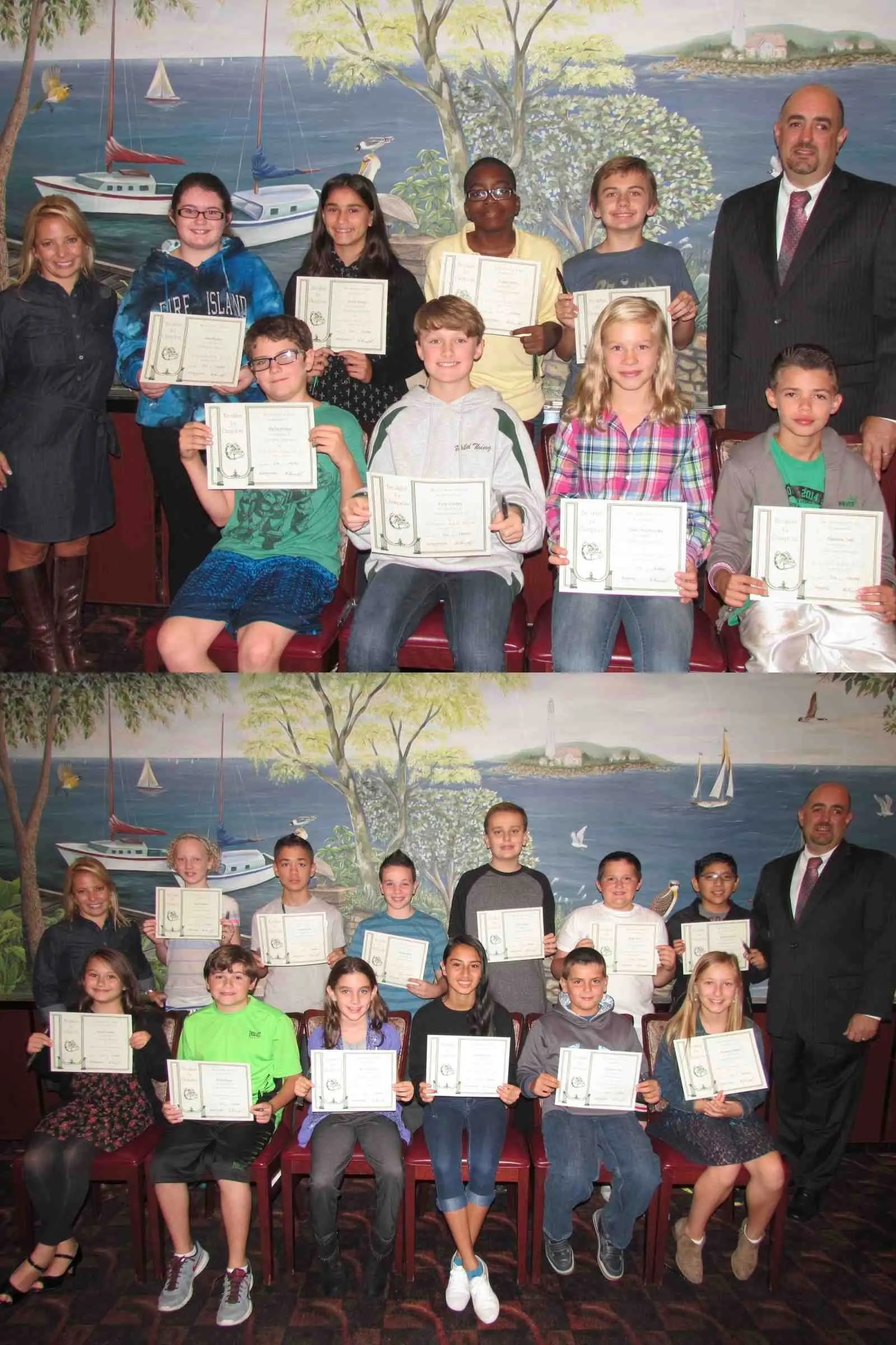 Lindenhurst Middle Students Honored at Breakfast for Champions