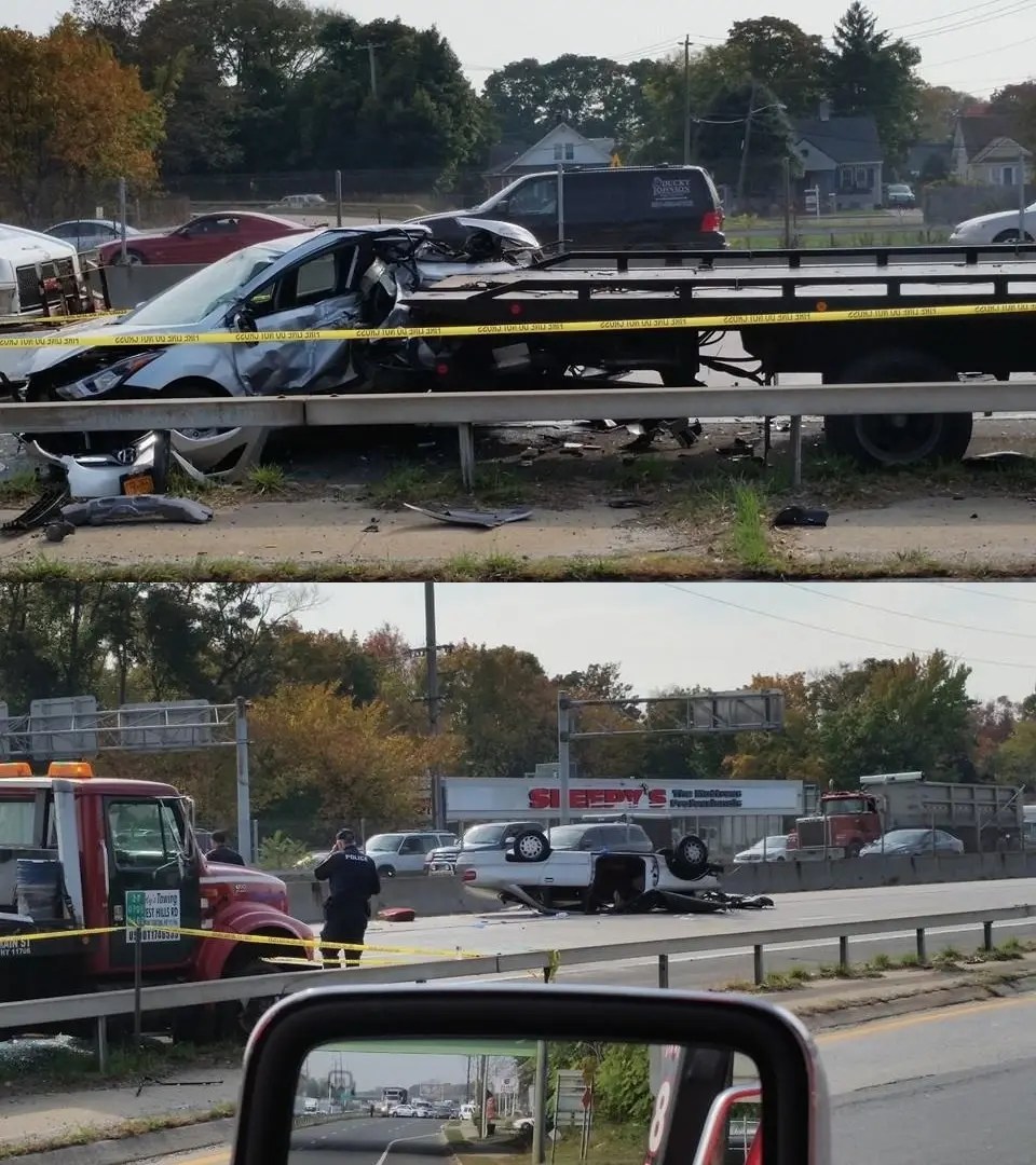 Bay Shore Woman Killed in Crash on Sunrise Highway Shoulder, West Islip
