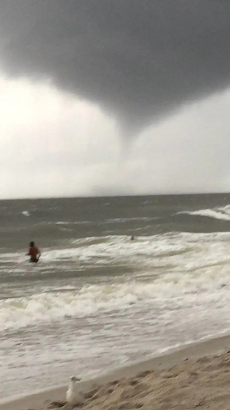 Waterspout Spotted Off Long Island Long Beach, NY Patch
