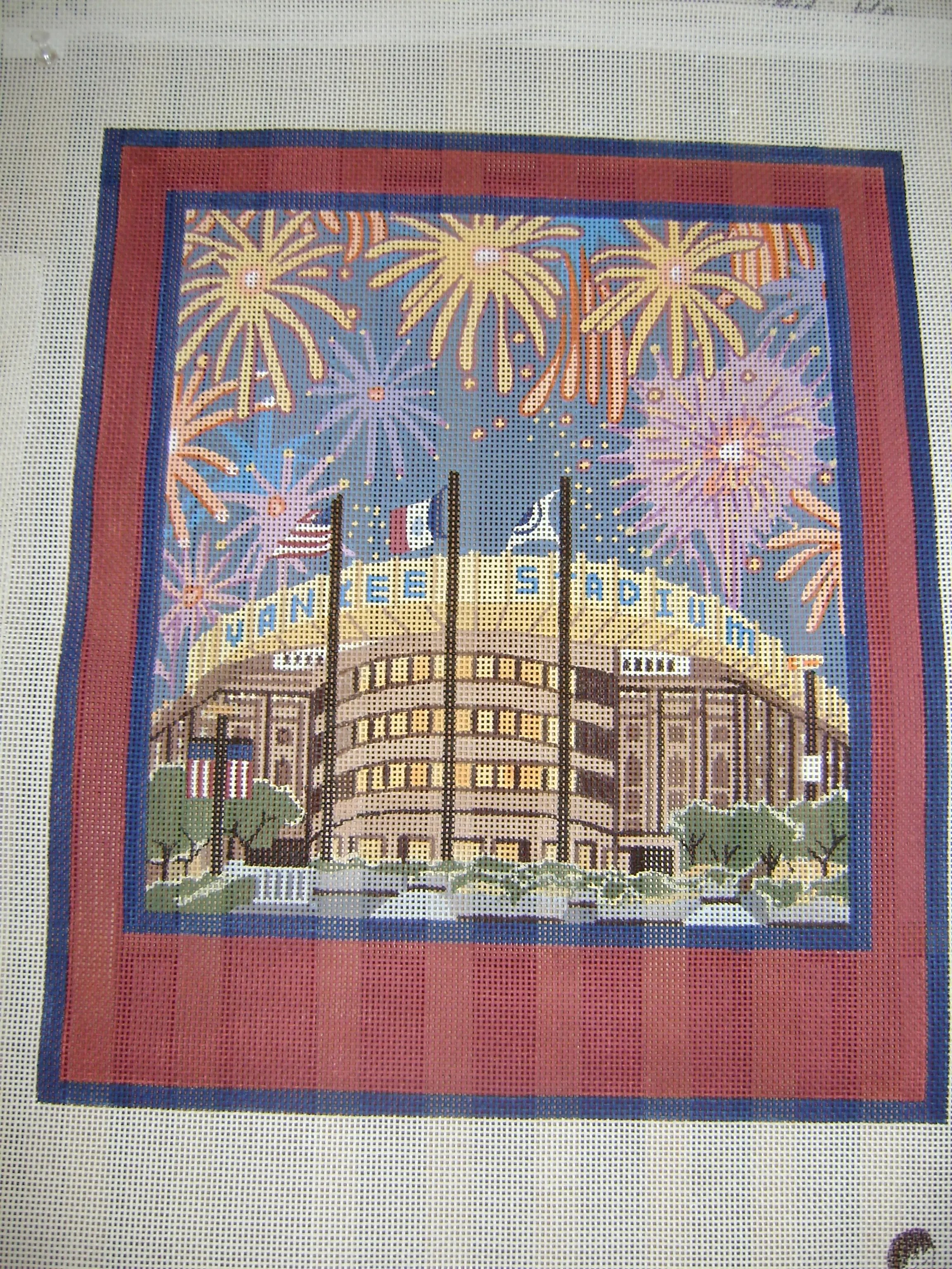 Stitching Along Ridgewood Needlepoint Under New Management Ridgewood