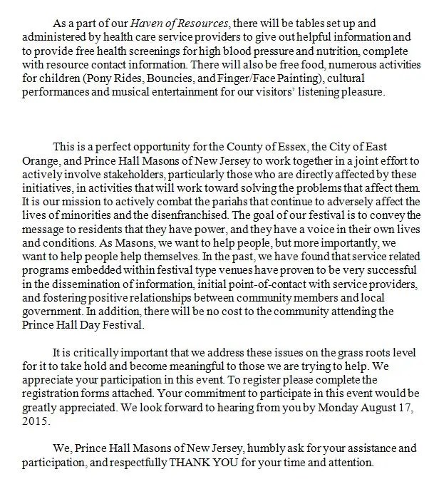 Prince Hall Community Festival Elmwood Park East Orange 11 am 5 pm