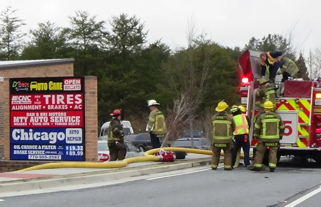 Firefighters Battle Cold, Burning Cars in Pleasant Hill Rd Fire Lilburn, GA Patch