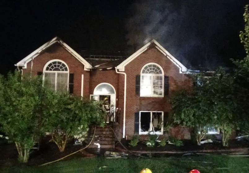 Intense House Fire Sparked by Candle Knocked Over By Dog Dacula, GA Patch