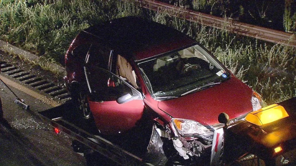 State Police Car Involved in Palisades Parkway Accident New City, NY