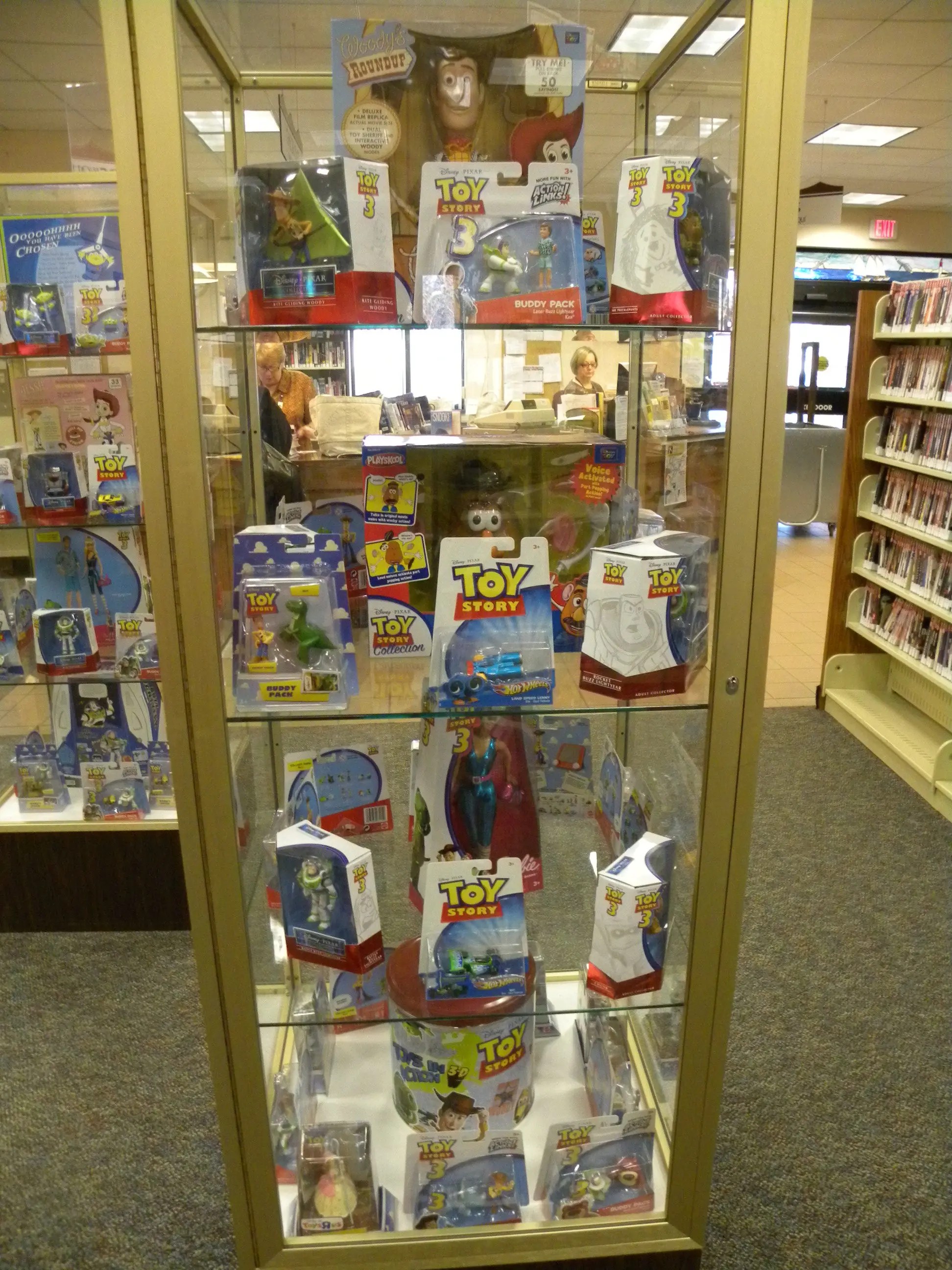Toy Story Collection Comes Alive in a Library Display Lacey, NJ Patch