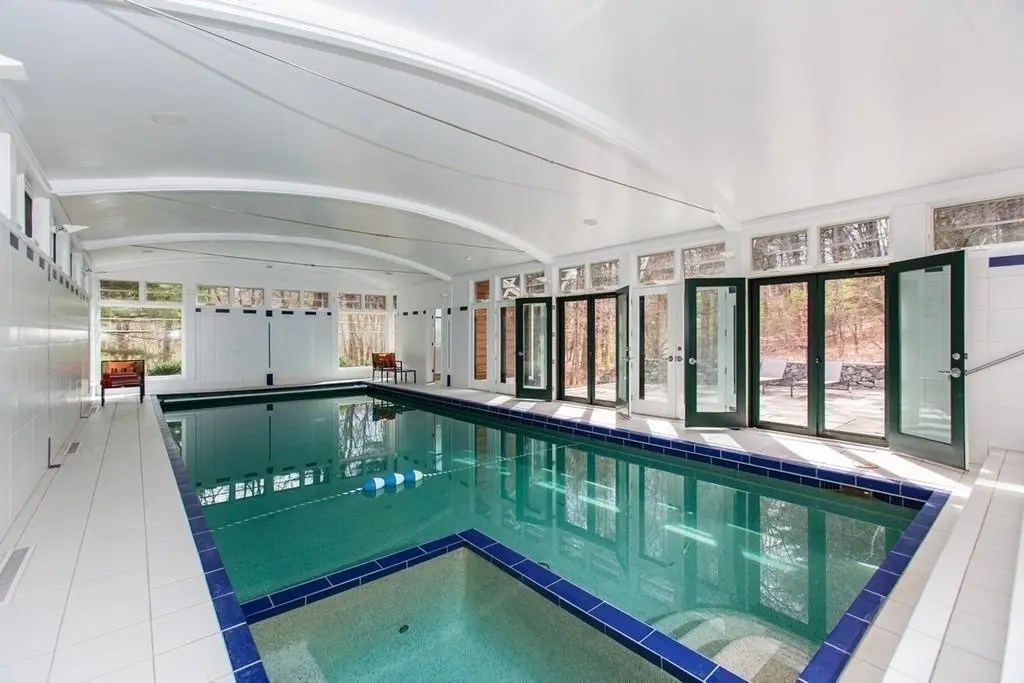 Sudbury Wow! House of the Week Indoor Basketball Court, Saltwater Pool, More Than 2 Acres of