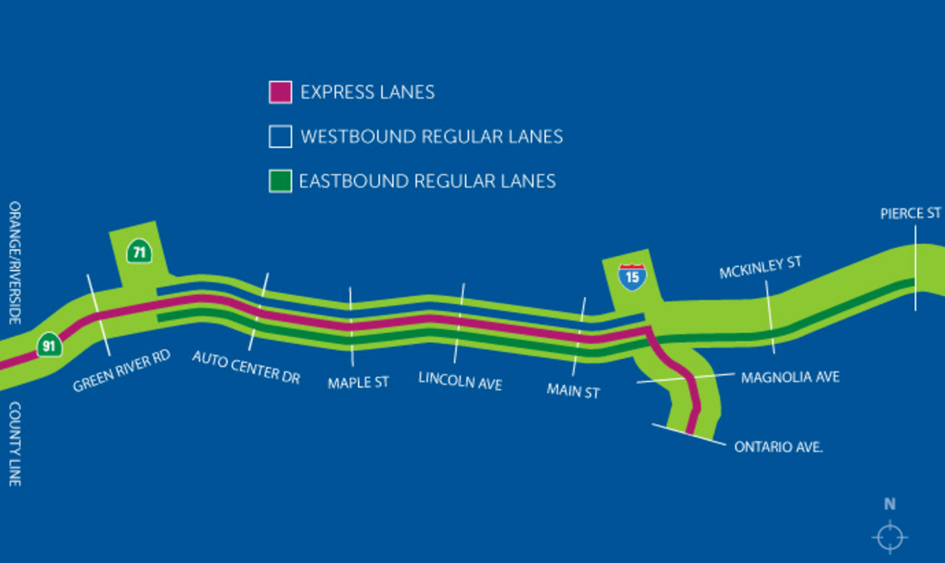 Finally! 91 Express Lanes Opening Monday Here's All You Need To Know