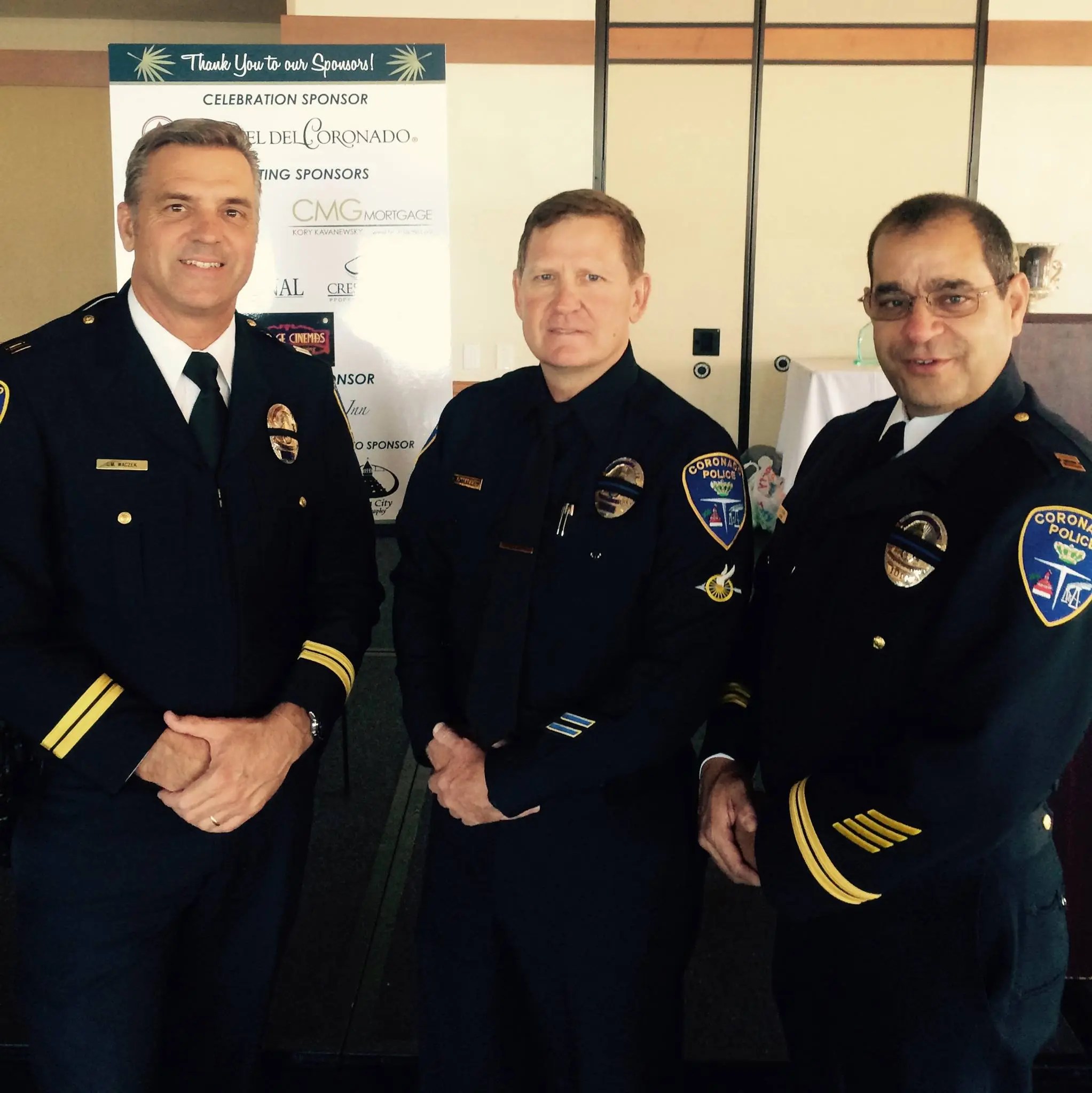 Coronado Chamber Police Officer of the Year Recognized for LifeSaving