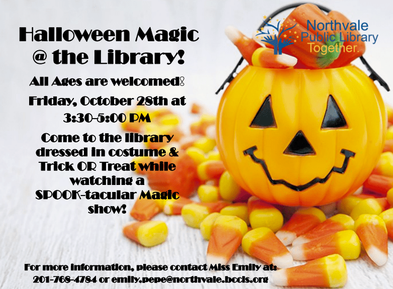 5 Halloween Weekend Events in Bergen County, New Jersey Ridgewood, NJ Patch