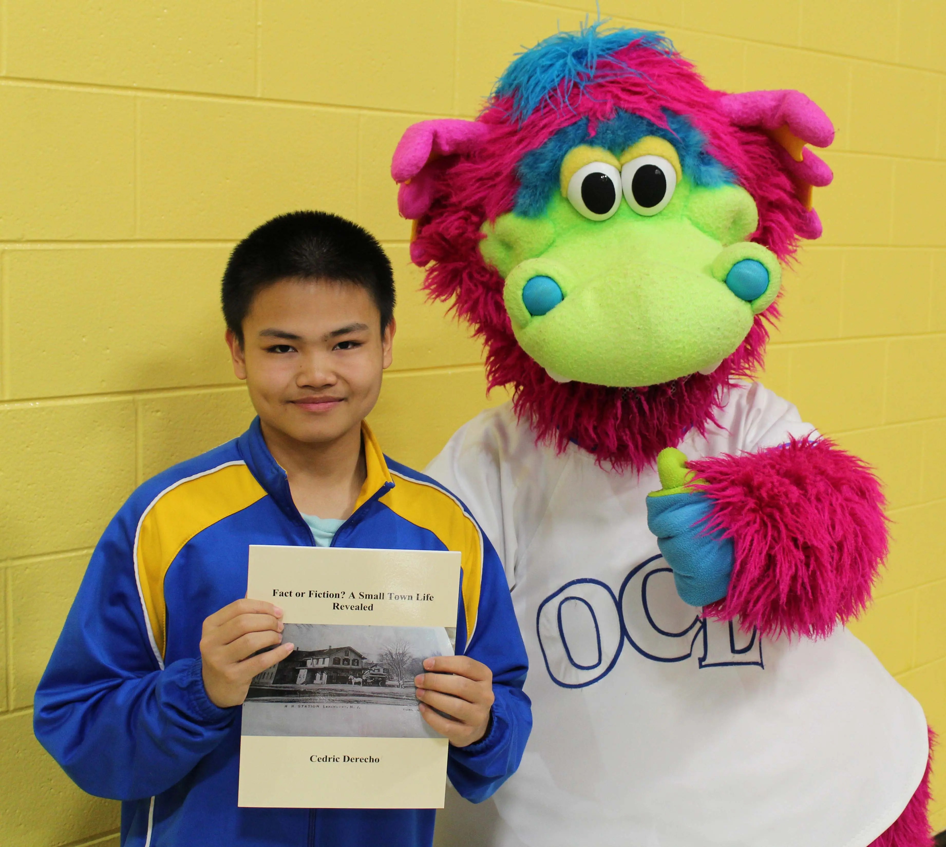 Lakehurst School Literacy Fair Features Local Teen Author Manchester