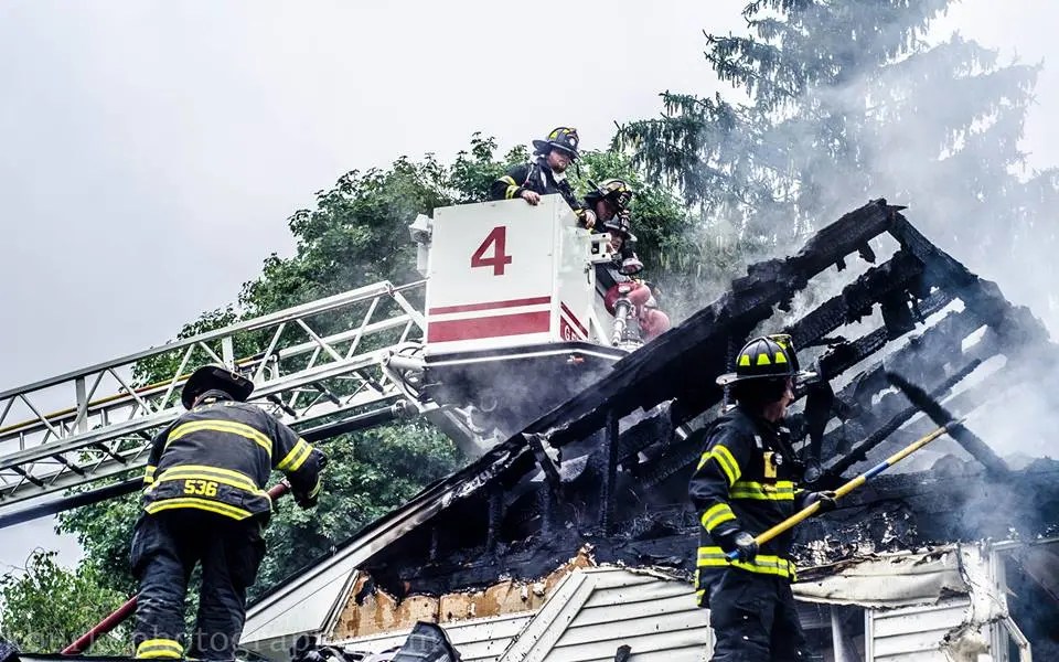 VIDEO Lightning Strike Sparks Fire in Greenlawn Home Huntington, NY