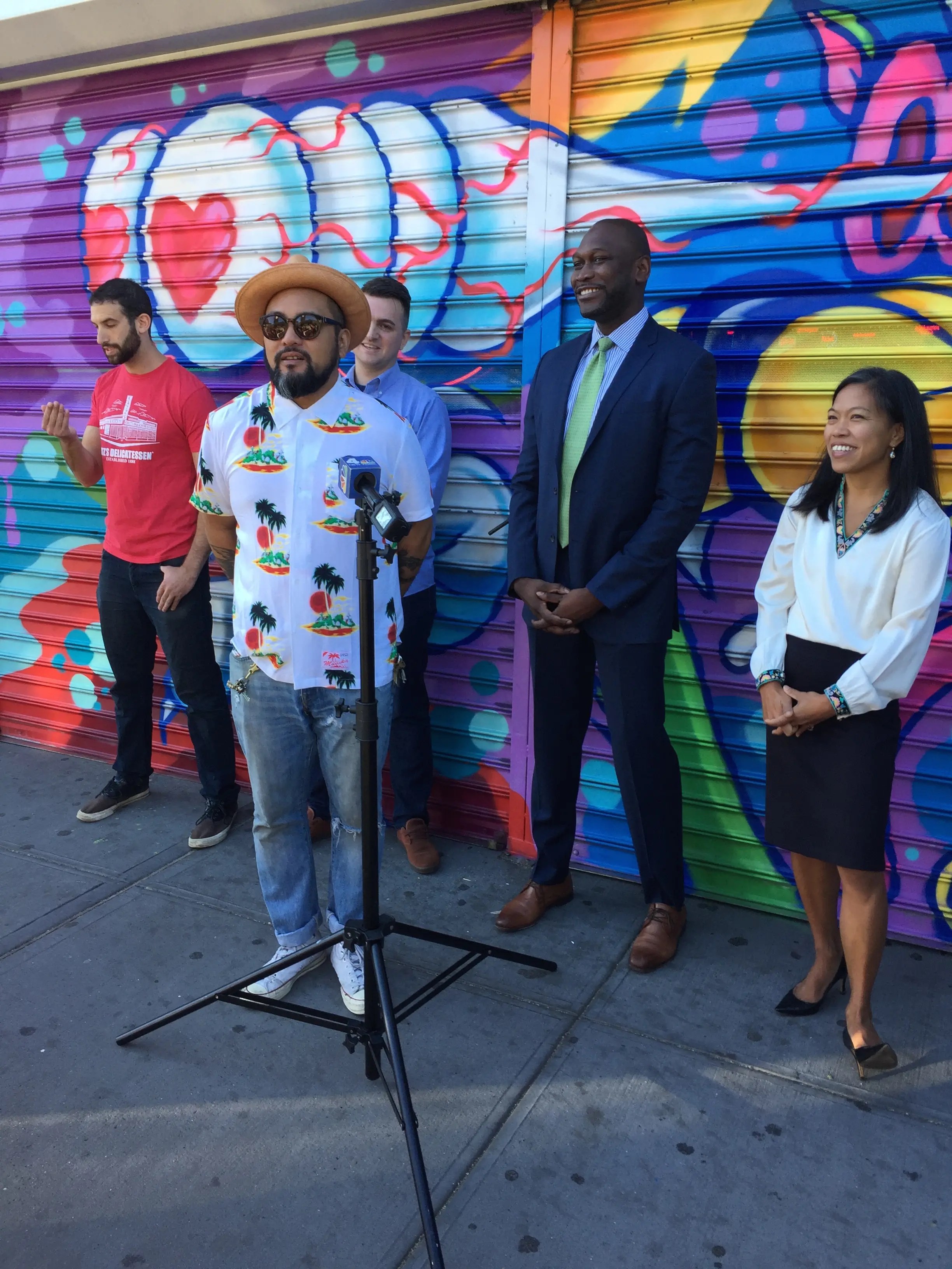 PHOTOS Murals Replace Illegal Graffiti in the Lower East Side Lower