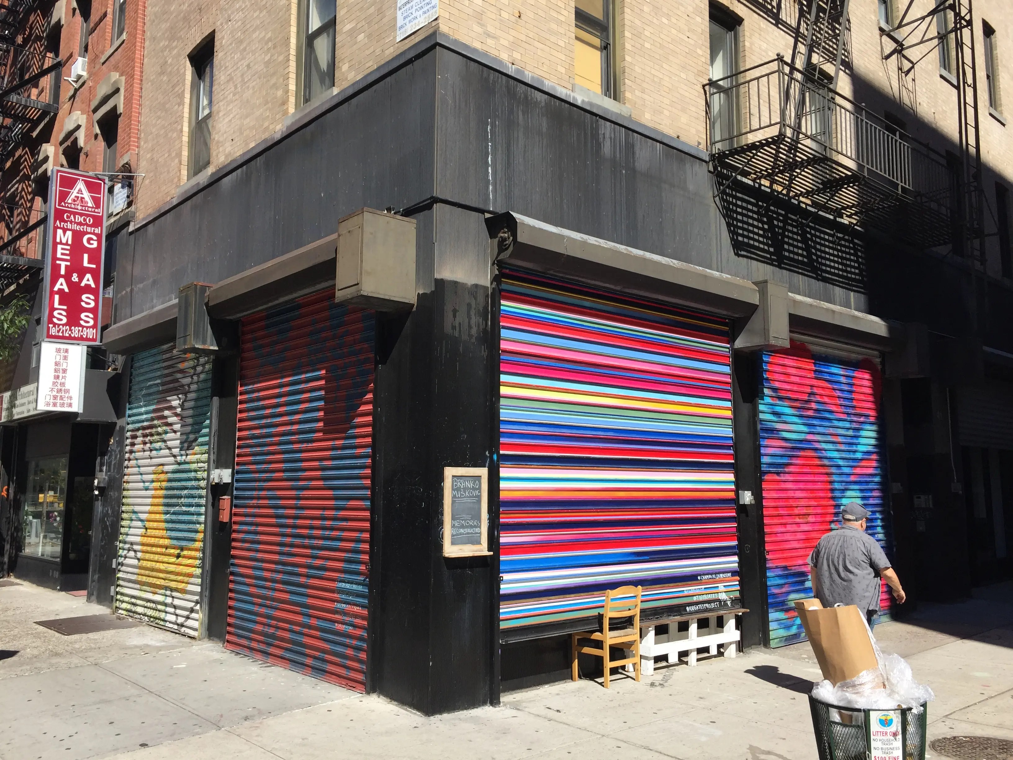 PHOTOS Murals Replace Illegal Graffiti in the Lower East Side Lower