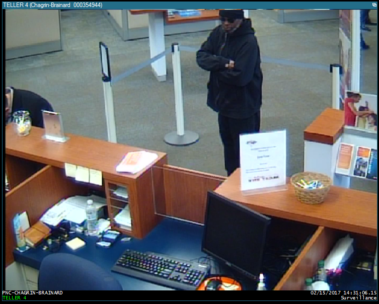 Another Northeast Ohio Bank Robbery, This Time In Woodmere Cleveland