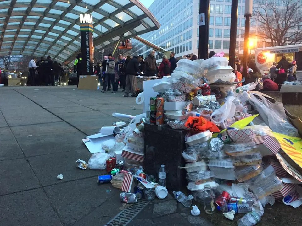 Everything You Didn't See At The Inauguration And Women's March In