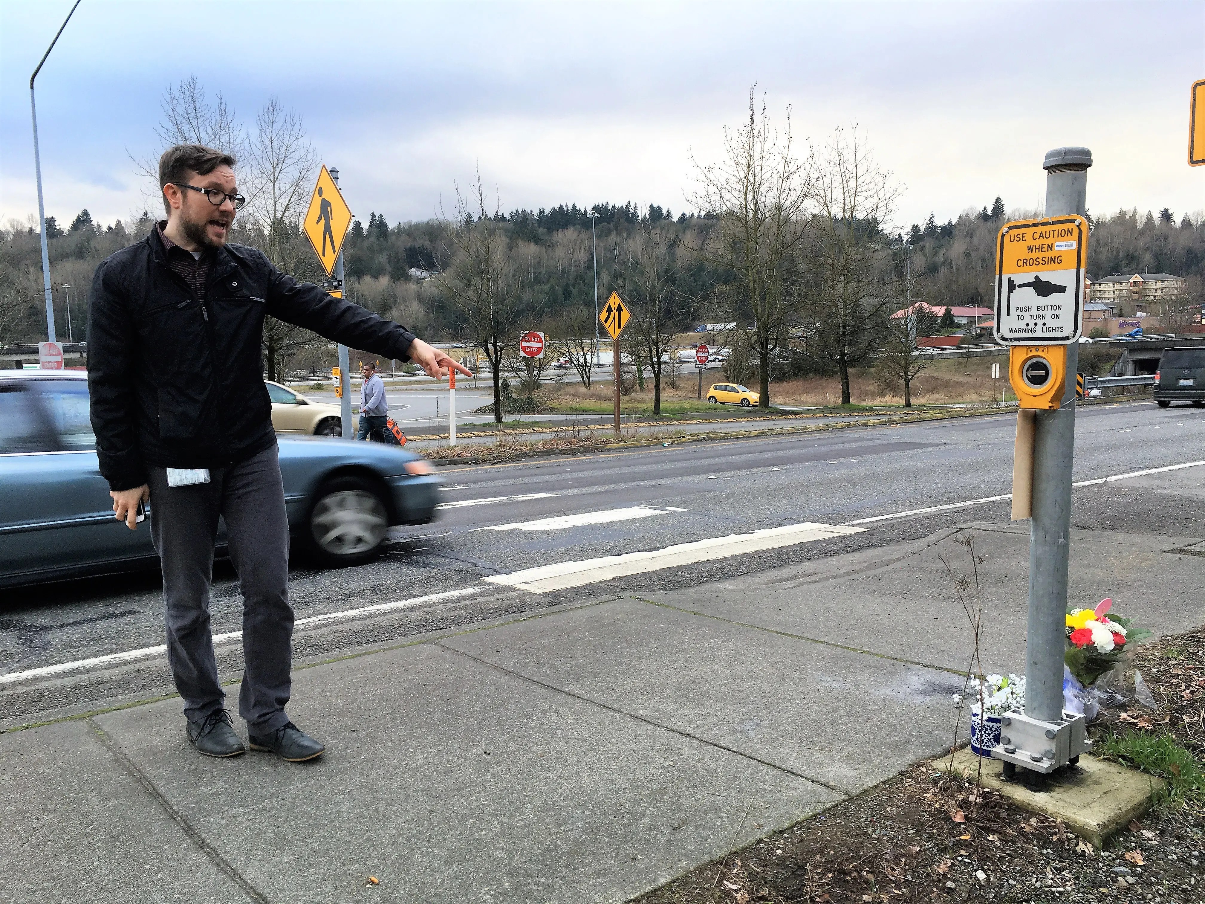 After Woman's Death In I5 Onramp Crosswalk, Her Family Seeks Safer