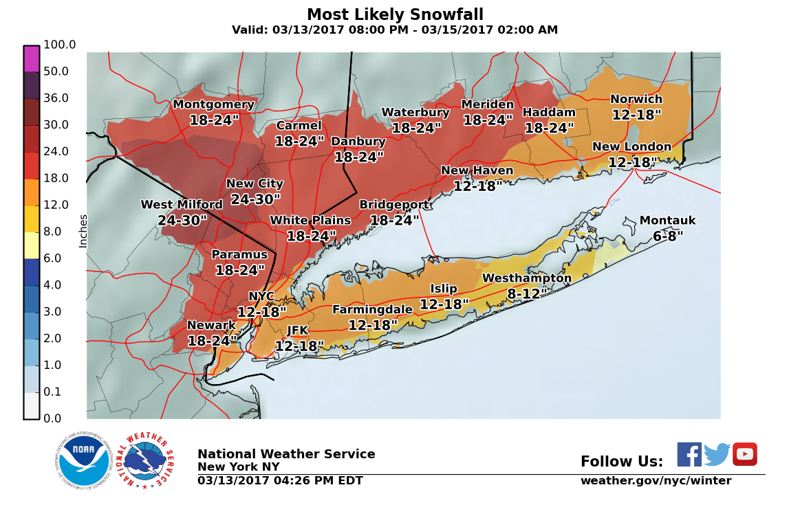 Long Island Weather Blizzard Conditions Likely Tuesday Sayville, NY
