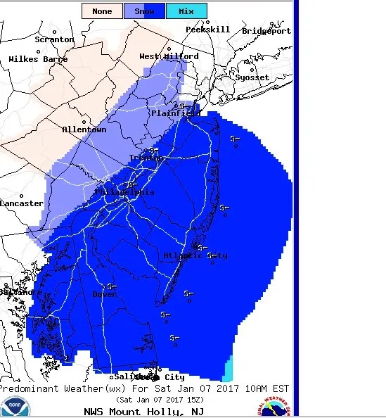 New Jersey Weather UPDATE Weekend Winter Storm Warnings, Watch Issued