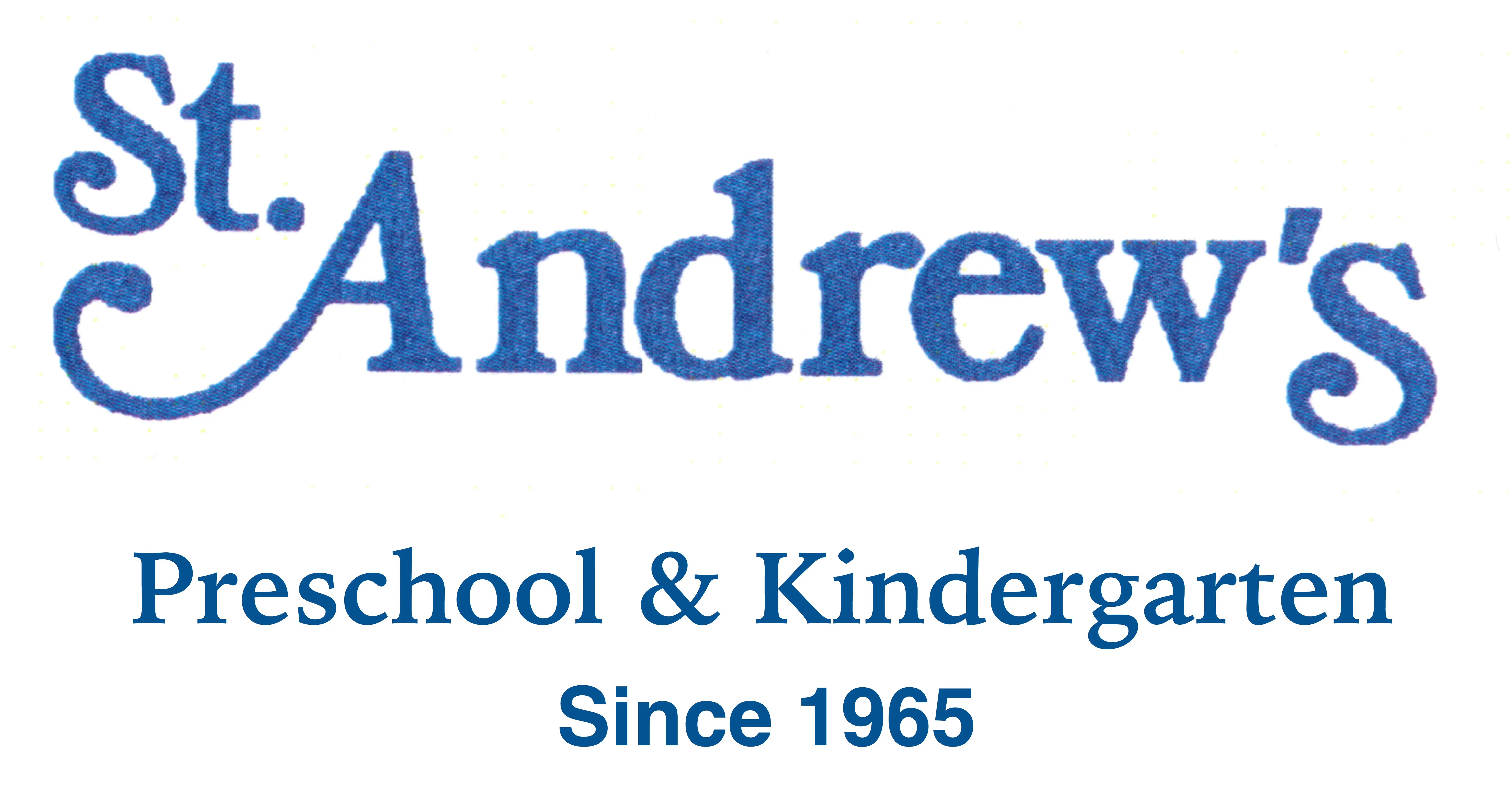 St. Andrew's Preschool & Kindergarten Registration New Providence, NJ