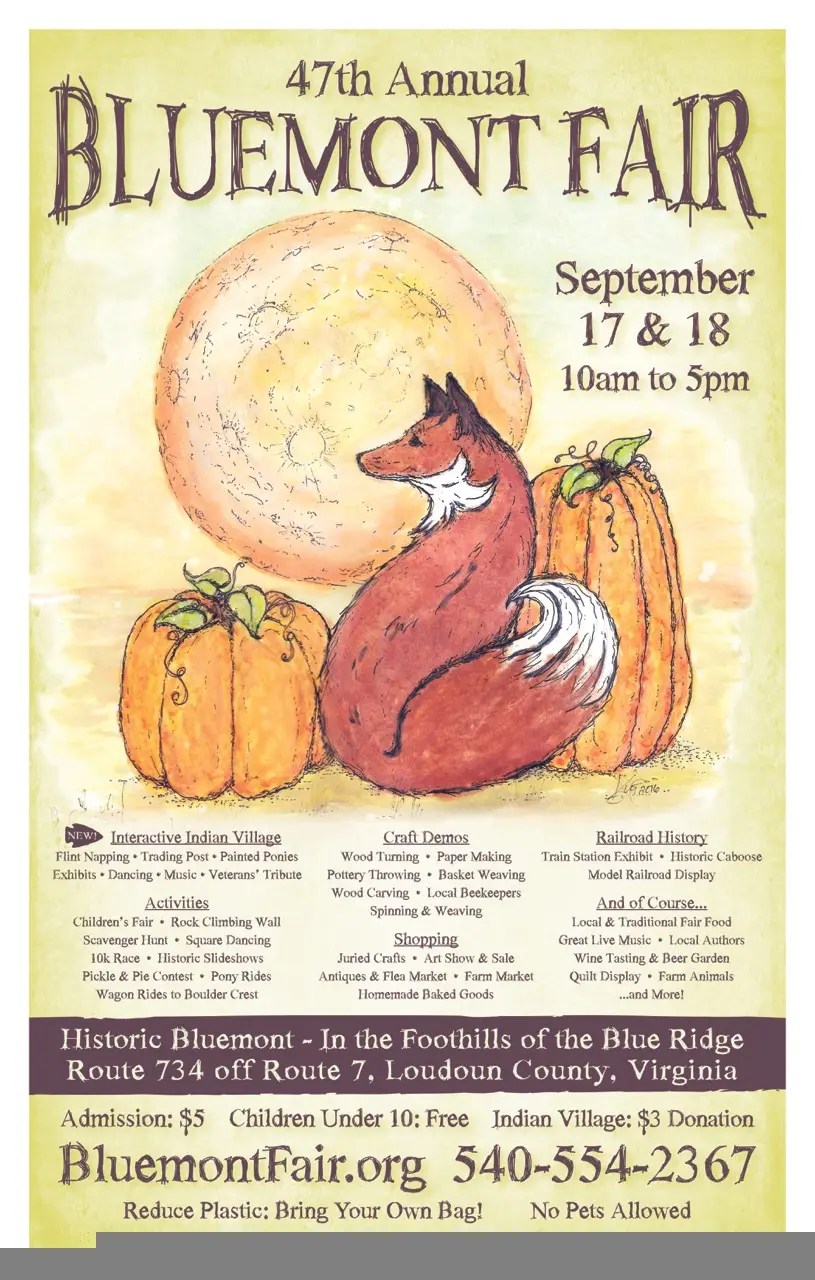 Bluemont Fair Set for Sept. 17, 18 Leesburg, VA Patch