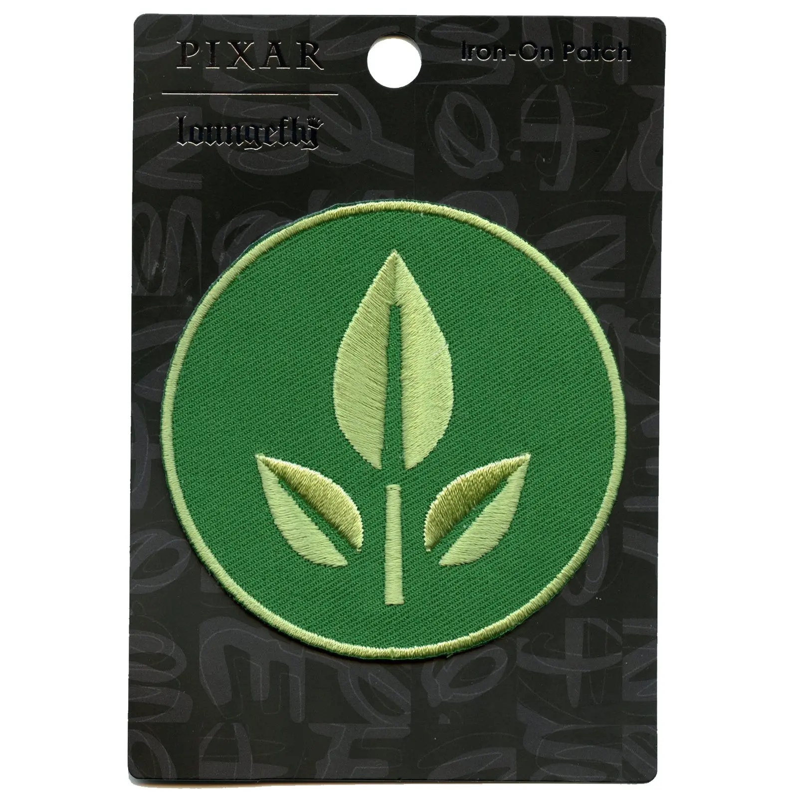 Official WallE Plant Symbol Round Embroidered Iron On Patch Patch