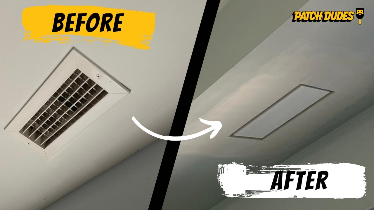Aria Vents Installation ☑️ Same Day Drywall Flush Vent Installation