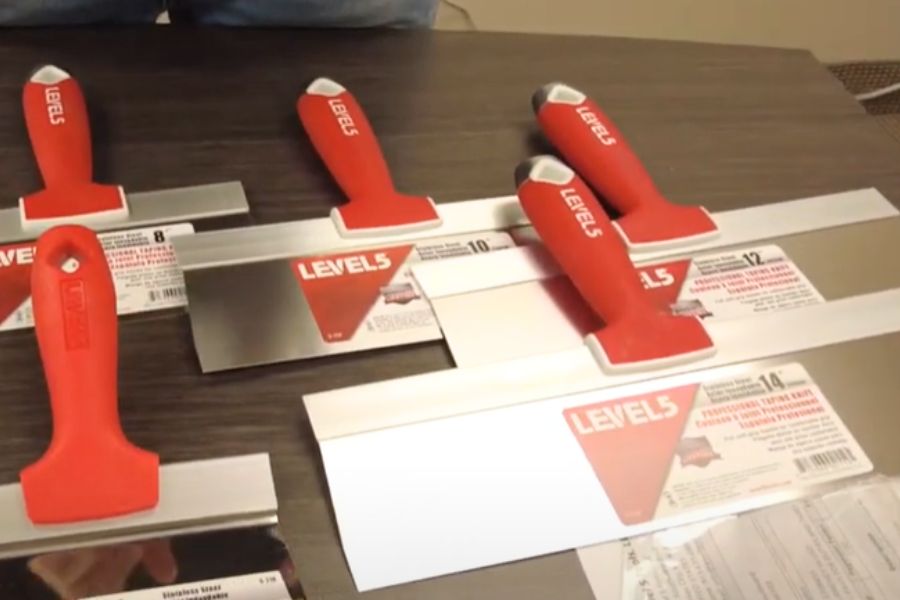 Level 5 Drywall Hand Tool Set Unboxing Patch Dudes