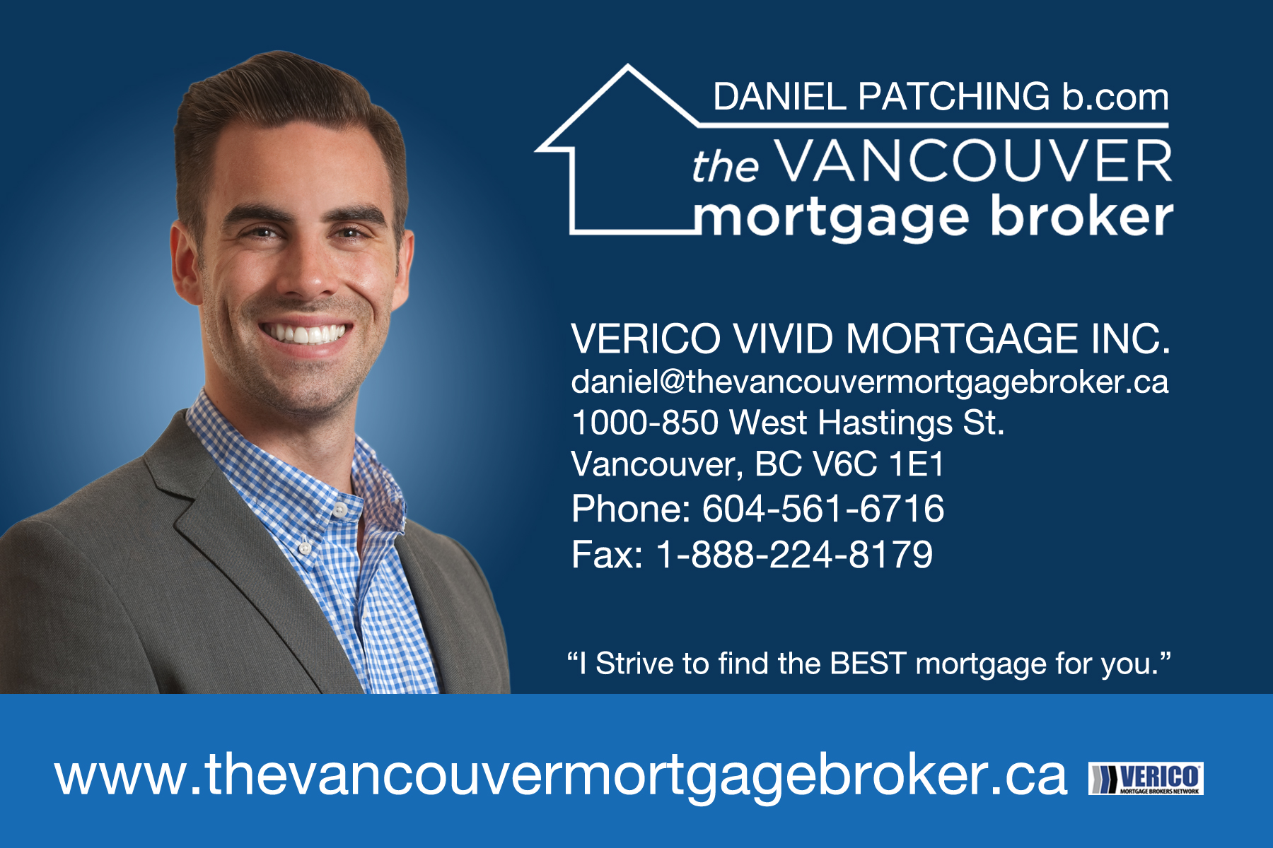 New Business CardsWhich one do you like better? Patching Mortgage
