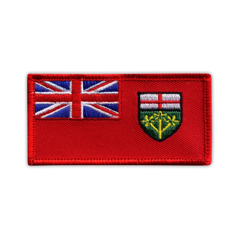 Flag Ontario Embroidered Patch/Badge