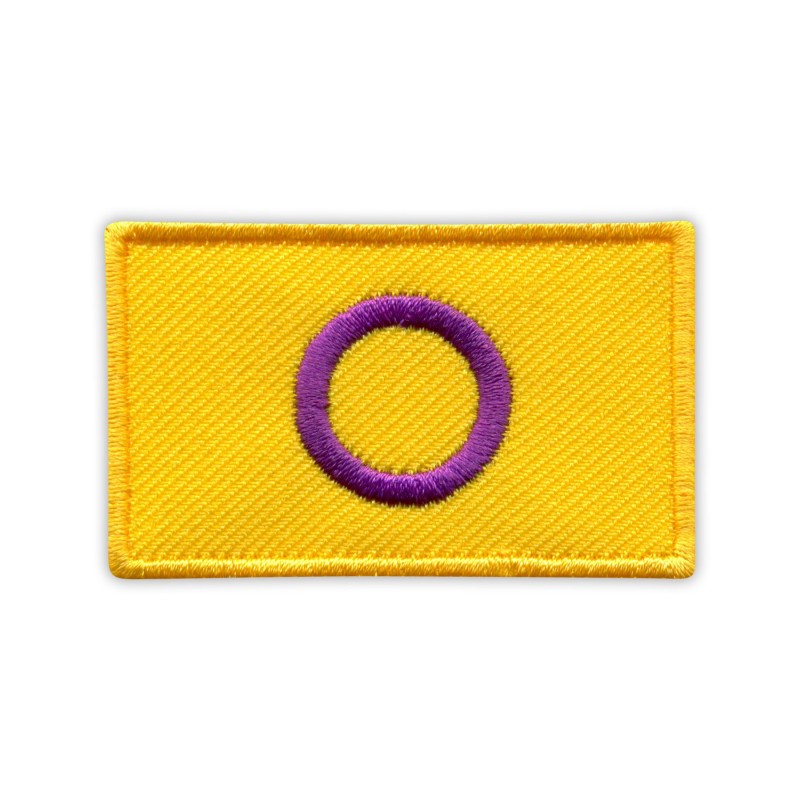 Intersex Pride Flag embroidered patch/badge